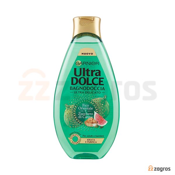 شامپو بدن گارنیر سری Ultra DOLCE با عصاره انجیر 500 میل