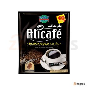 پودر قهوه علی کافه مدل BLACK GOLD بسته 40 عددی