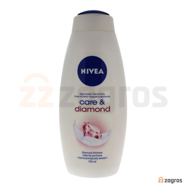 شامپو بدن نیوآ مدل care & diamond حجم 750 میل