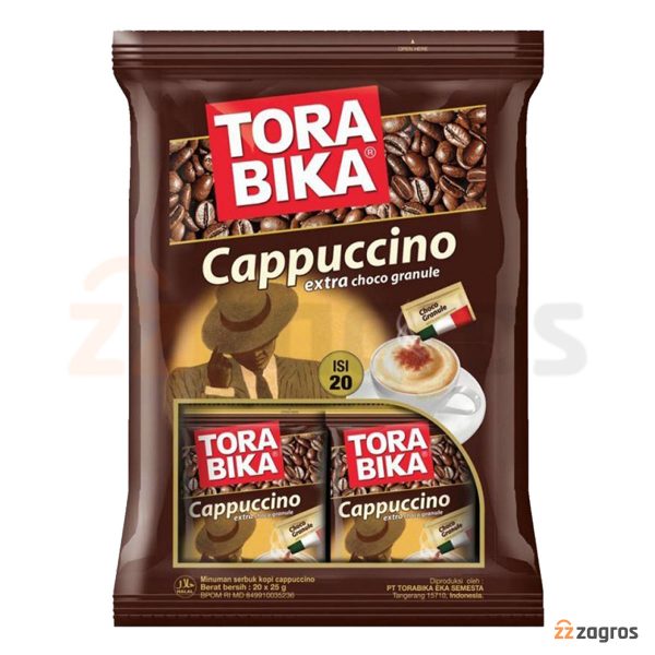 کاپوچینو تورابیکا TORABIKA بسته 20 عددی