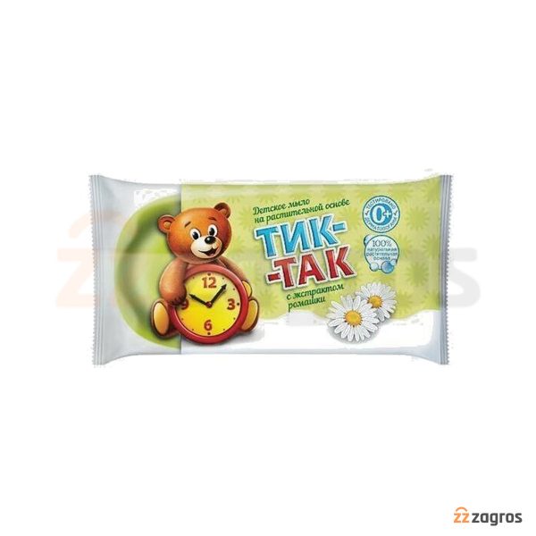 صابون بچه Tik-Tak حاوی عصاره بابونه 75 گرم