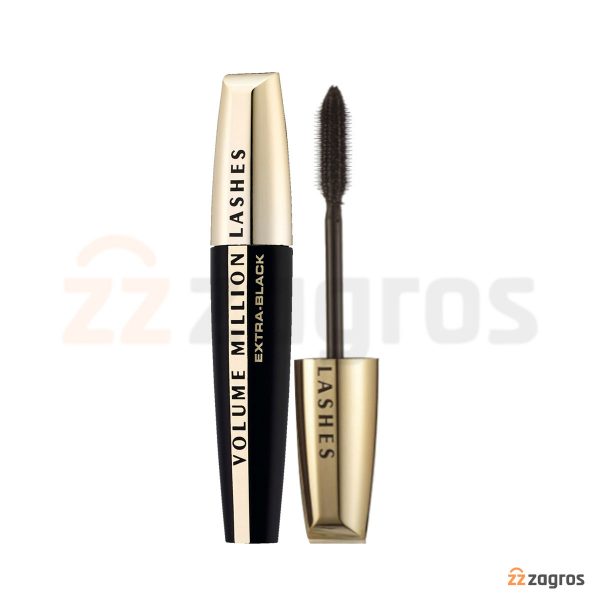 ریمل لورآل مدل VOLUME MILLION LASHES EXTRA-BLACK