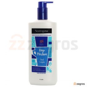 لوسیون بدن نوتروژینا 48 ساعته مدل deep moisture حجم 400 میل