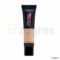 کرم پودر لورآل سری INFAILLIBLE 24H MATT COVER شماره 175 حجم 30 میل