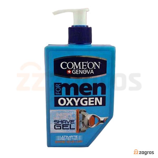 ژل اصلاح آبرسان کامان مدل OXYGEN حجم 260 میل