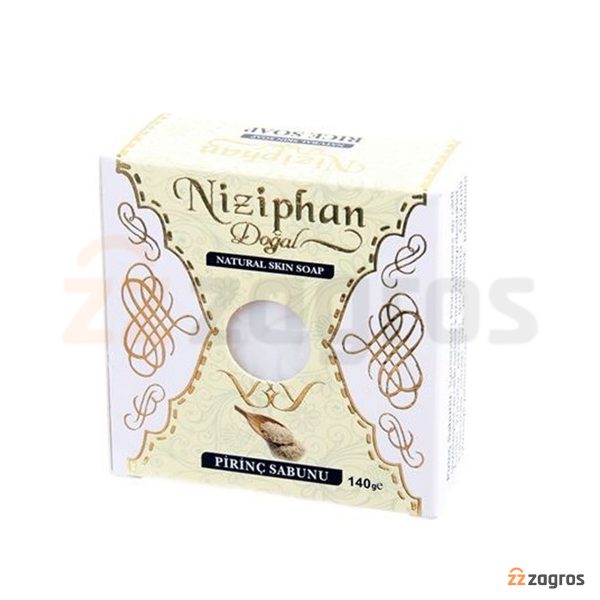 صابون برنج Niziphan وزن 140 گرم