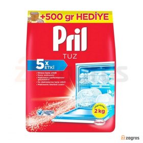نمک ماشین ظرفشویی پریل مدل 5X ETKI وزن 2 کیلوگرم نمک ماشین ظرفشویی پریل مدل 5X ETKI وزن 2 کیلوگرم