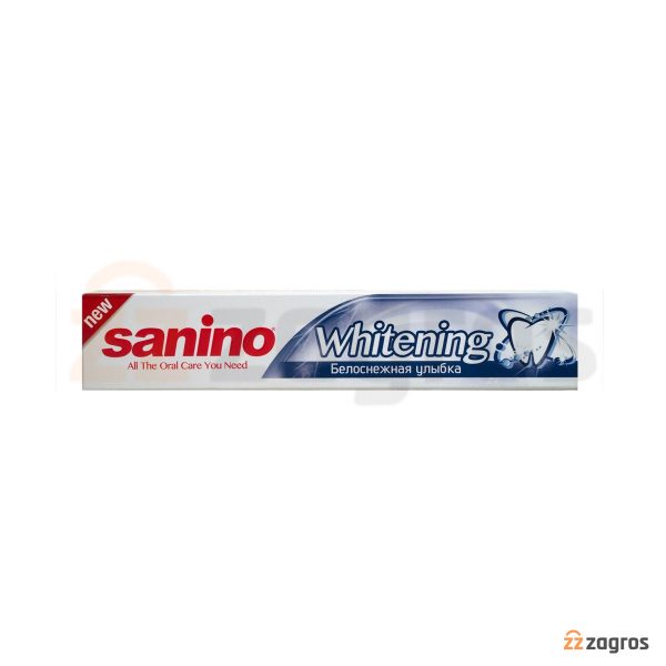 خرید خمیر دندان سانینو مدل Whitening حجم 50 میل
