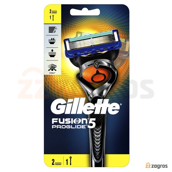 خودتراش ژیلت مدل Fusion ProGlide به همراه یک عدد یدک