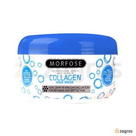 ماسک مو مورفوس حاوی کلاژن مناسب موهای خشک، ضعیف و شکننده 500 میل