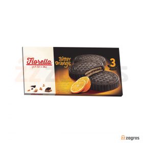 ویفر کرمدار پرتقالی فیورلا FIORELLA با روکش شکلات تلخ 60 گرم