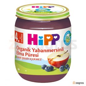 پوره ارگانیک سیب و بلوبری هیپ Hipp وزن 125 گرم پوره ارگانیک سیب و بلوبری هیپ Hipp وزن 125 گرم