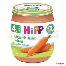 پوره ارگانیک هویج هیپ Hipp وزن 125 گرم پوره ارگانیک هویج هیپ Hipp وزن 125 گرم