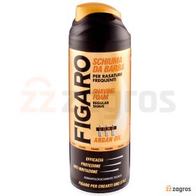 فوم اصلاح FIGARO مدل ARGAN OIL مناسب انواع پوست 400 میل