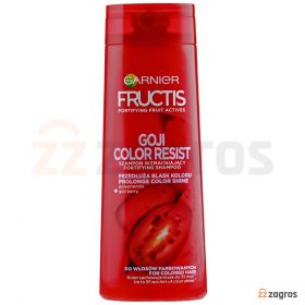 شامپو مخصوص موهای رنگ شده گارنیر مدل GOJI Color Resist حجم 400 میل