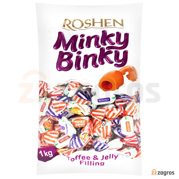 تافی مغزدار ROSHEN وزن 1 کیلوگرم