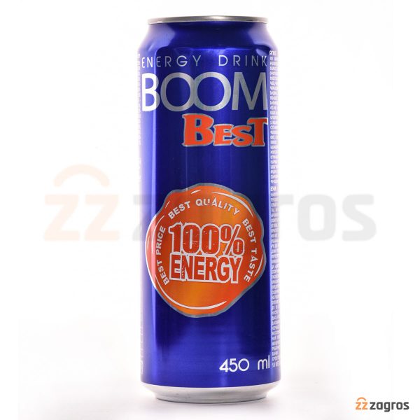 نوشیدنی انرژی زا BOOM BEST حجم 450 میل