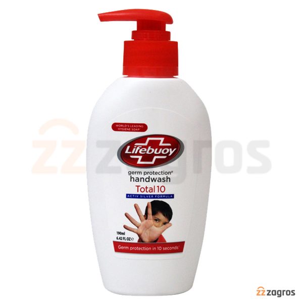 مایع دستشویی آنتی باکتریال Lifebuoy حجم 190 میل