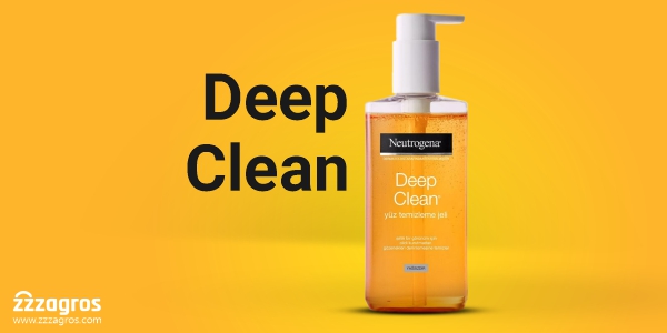 ژل شستشوی صورت نوتروژینا مدل deep clean 