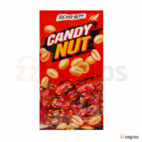 شکلات کاکائویی با مغز بادام زمینی و کارامل ROSHEN وزن یک کیلوگرم