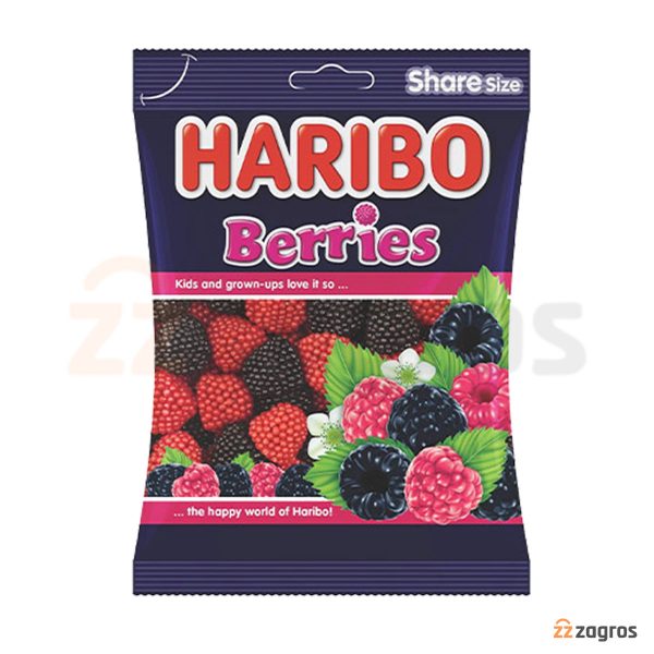 پاستیل هاریبو مدل Berries وزن 80 گرم