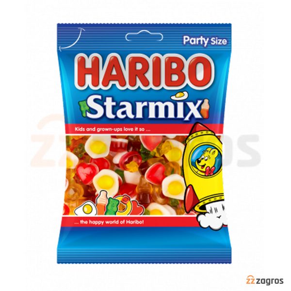 پاستیل هاریبو مدل starmix وزن 160 گرم