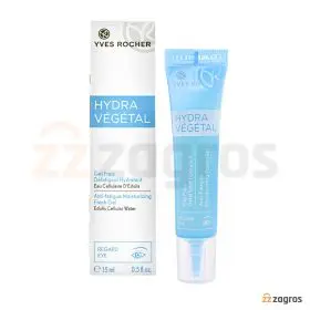 ژل دور چشم مرطوب کننده و ضد خستگی ایوروشه Hydra Vegetal حجم 15 میل ژل دور چشم مرطوب کننده و ضد خستگی ایوروشه Hydra Vegetal حجم 15 میل