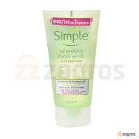ژل شستشوی صورت سیمپل مدل Refreshing مناسب پوست حساس 150 میل