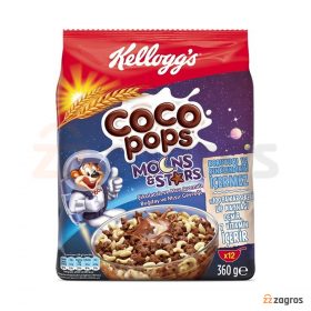 غلات صبحانه کلاگز حاوی ذرت و گندم مدل Coco Pops حجم 360 گرم