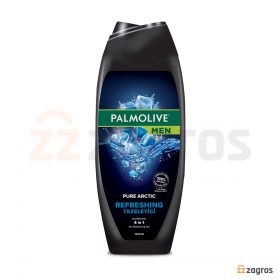 شامپو سر و بدن 4 در یک مردانه پالمولیو مدل PURE ARCTIC حجم 500 میل