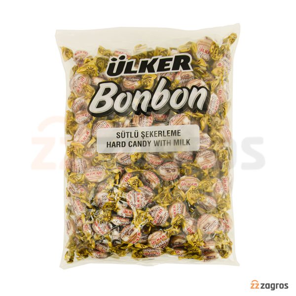 آبنبات شیری اولکر مدل Bonbon وزن 1000 گرم