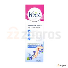 کرم موبر ویت مدل smooth & fresh مناسب پوست حساس 100 میل