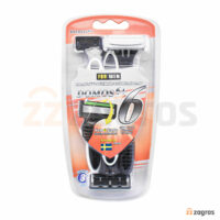 خودتراش مردانه 6 تیغه دوموس مدل +6