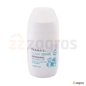 رول ضد تعریق دئودورانت زنانه فارماسی مدل Clean Sense حجم 50 میل