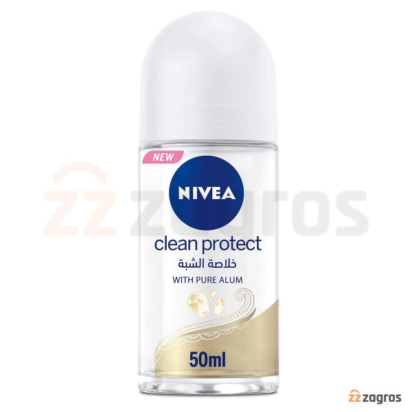 رول ضد تعریق زنانه نیوآ مدل Clean Protect حجم 50 میل