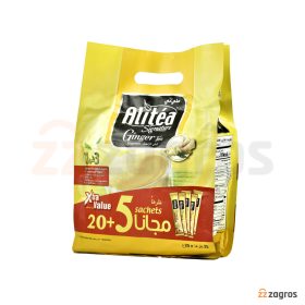 پودر چای زنجبیلی 3 در 1 علی تی بسته 25 عددی