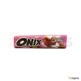 آبنبات با طعم توت فرنگی اونیکس Onix وزن 22.4 گرم