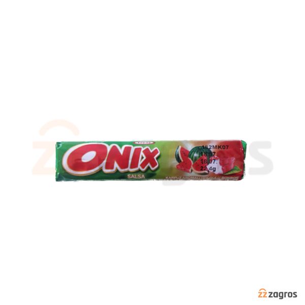 آبنبات با طعم هندوانه اونیکس Onix وزن 22.4 گرم