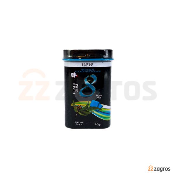 آدامس اکالیپتوس بدون شکر Black Gum وزن 40 گرم