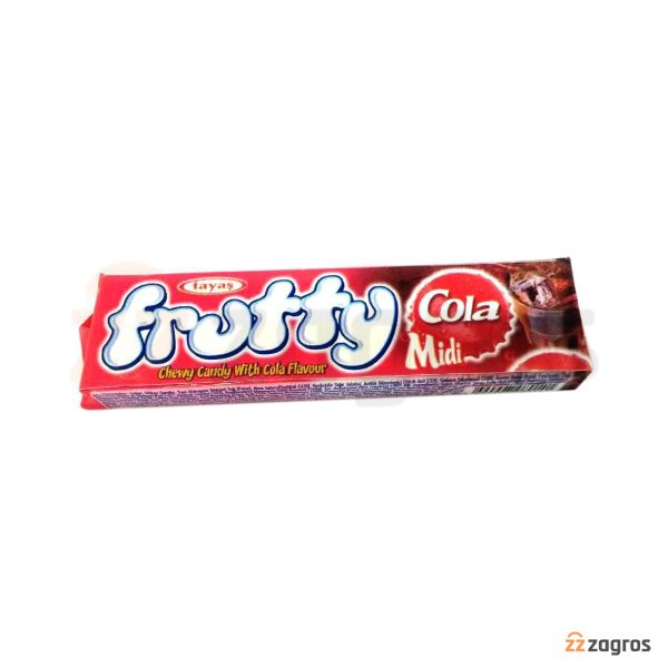 تافی با طعم نوشابه Tayas Frutty وزن 20 گرم