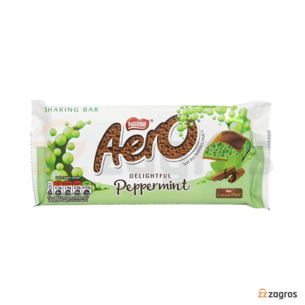 شکلات نعنایی Aero نستله وزن 90 گرم