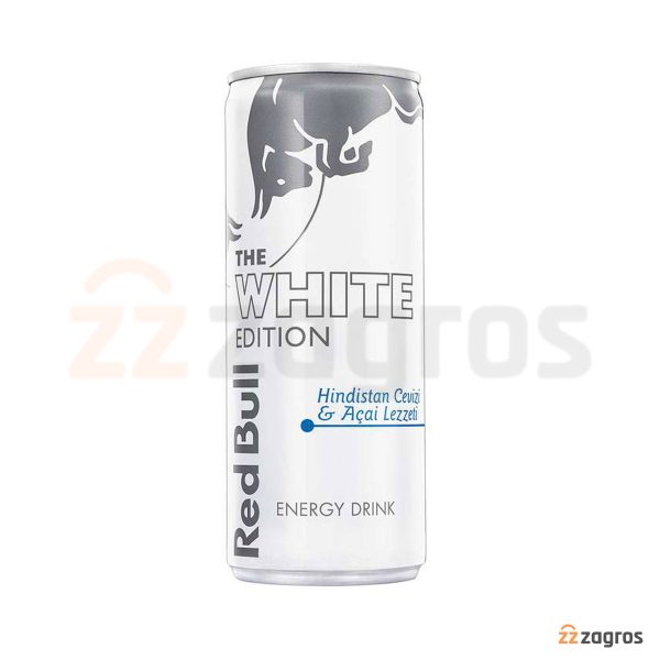 نوشیدنی انرژی زا نارگیل و بلوبری ردبول مدل White Edition حجم 250 میل