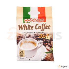 وایت کافی ( قهوه سفید ) 3 در 1 کوبیزکو  بسته 20 عددی