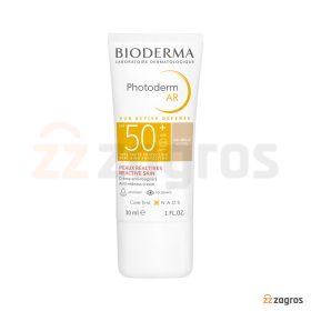 کرم ضد آفتاب بایودرما SPF50+ مدل Photoderm AR مناسب پوست حساس و آلرژیک 30 میل