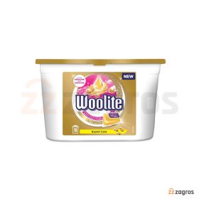 قرص ماشین لباسشویی وولیت Woolite مدل Expert Care بسته 18 عددی