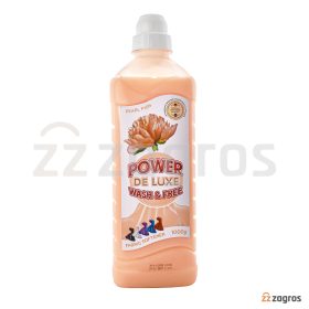 نرم کننده لباس Wash & Free سری Power De Luxe با رایحه گل صد تومانی 1000 گرم