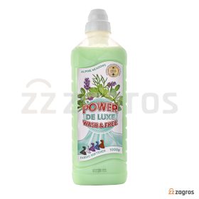 نرم کننده لباس Wash & Free سری Power De Luxe وزن 1000 گرم