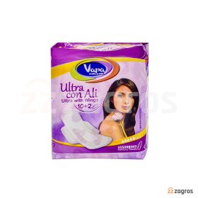 نوار بهداشتی Vapa مدل Ultra With Wings بسته 12 عددی