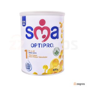 شیر خشک اس ام ای SMA مدل Optipro شماره 1 وزن 800 گرم شیر خشک اس ام ای SMA مدل Optipro شماره 1 وزن 800 گرم