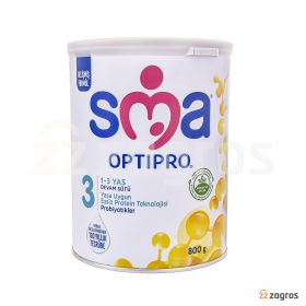 شیر خشک اس ام ای SMA مدل Optipro شماره 3 وزن 800 گرم شیر خشک اس ام ای SMA مدل Optipro شماره 3 وزن 800 گرم